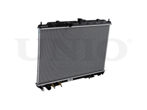 Engine cooling radiator photo