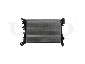 Engine cooling radiator photo
