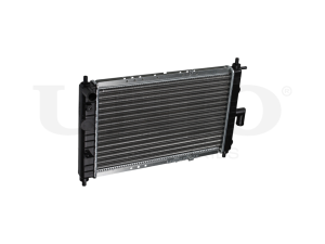 Engine cooling radiator photo