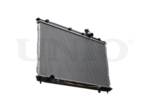 Engine cooling radiator photo