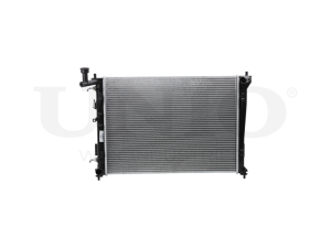 Engine cooling radiator photo