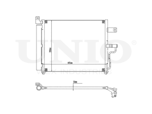 Air conditioning radiator photo