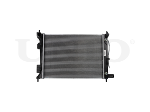 Engine cooling radiator photo