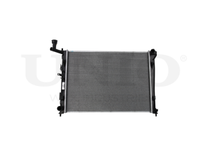 Engine cooling radiator photo