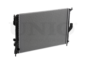 Engine cooling radiator photo