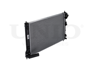 Engine cooling radiator photo