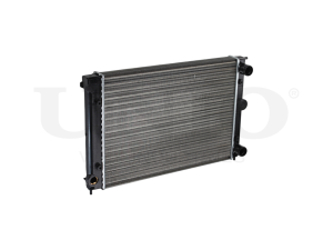 Engine cooling radiator photo
