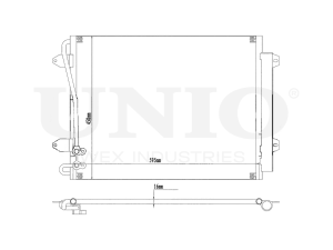 Air conditioning radiator photo