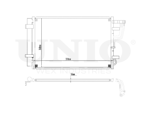 Air conditioning radiator photo