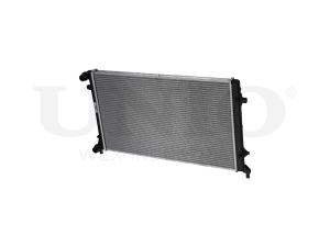 Engine cooling radiator photo