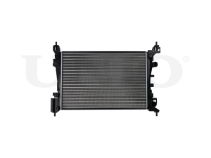 Engine cooling radiator photo