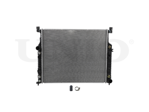 Engine cooling radiator photo