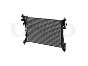 Engine cooling radiator photo