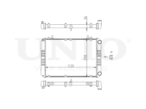 Радиатор охлаждения двигателя photo
