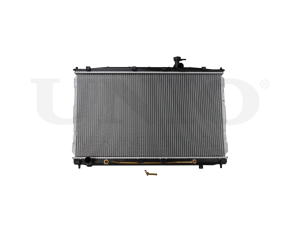 Engine cooling radiator photo