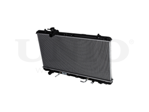 Engine cooling radiator photo