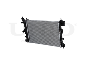 Engine cooling radiator photo