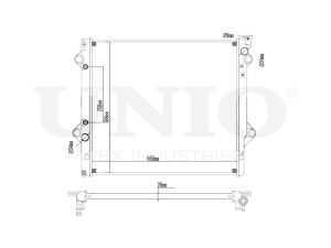 Радиатор охлаждения двигателя photo
