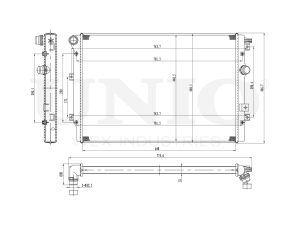 Радиатор охлаждения двигателя photo