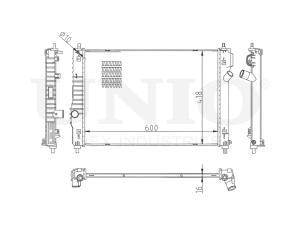 Радиатор охлаждения двигателя photo