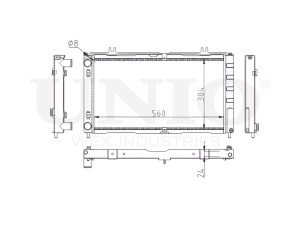 Радиатор охлаждения двигателя photo
