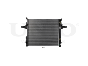 Engine cooling radiator photo