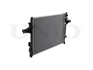 Engine cooling radiator photo
