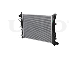 Engine cooling radiator photo