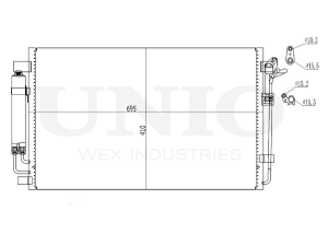 Air conditioning radiator photo