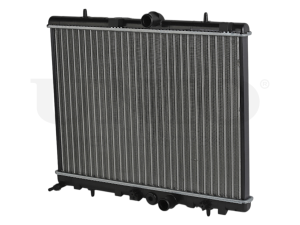 Engine cooling radiator photo