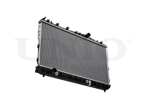 Engine cooling radiator photo