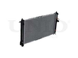 Engine cooling radiator photo