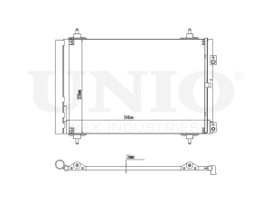 Air conditioning radiator photo