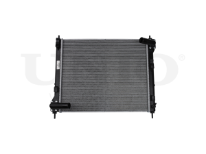 Engine cooling radiator photo