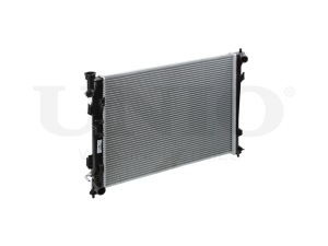 Engine cooling radiator photo