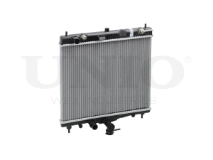 Engine cooling radiator photo