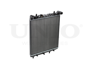 Engine cooling radiator photo