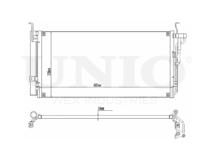 Air conditioning radiator photo