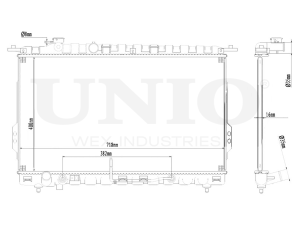 Радиатор охлаждения двигателя photo