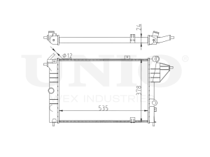 Радиатор охлаждения двигателя photo