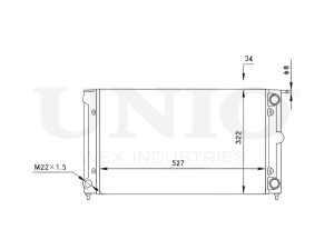 Радиатор охлаждения двигателя photo