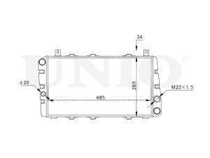 Радиатор охлаждения двигателя photo