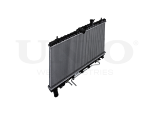 Engine cooling radiator photo