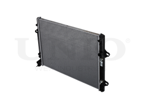 Engine cooling radiator photo