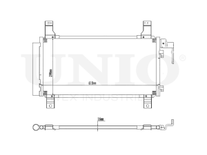 Air conditioning radiator photo