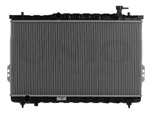 Engine cooling radiator photo