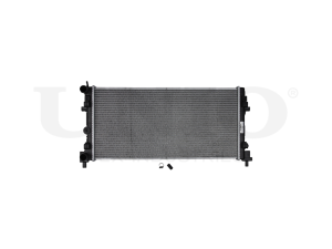 Engine cooling radiator photo