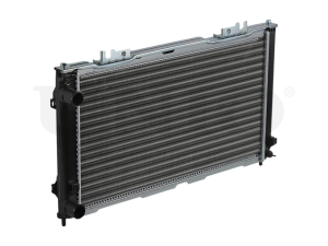 Engine cooling radiator photo