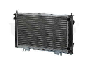 Engine cooling radiator photo