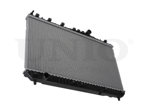 Engine cooling radiator photo